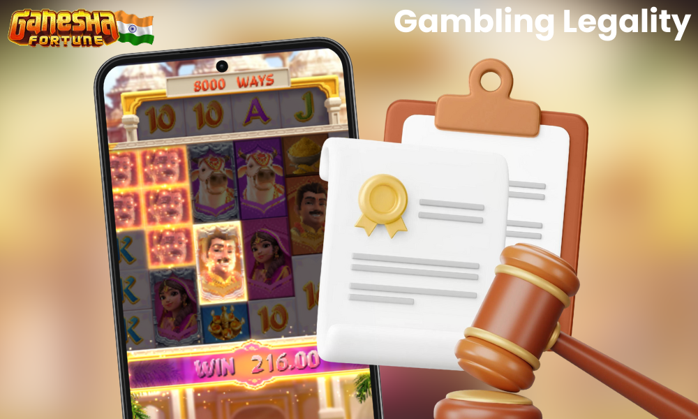 Ganesha Fortune is a legal game in India