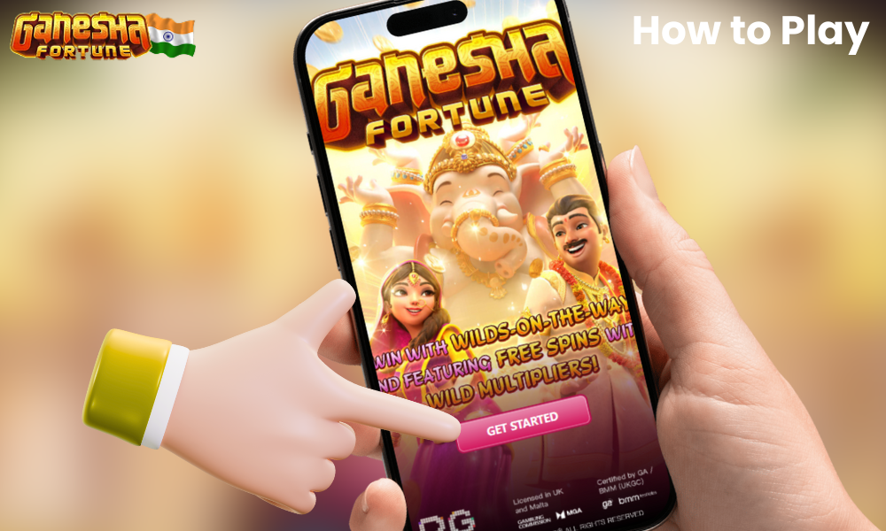Step-by-step instructions to get started in Ganesha Fortune