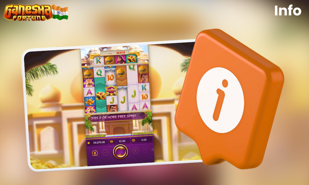 All the basic information about Ganesha Fortune game