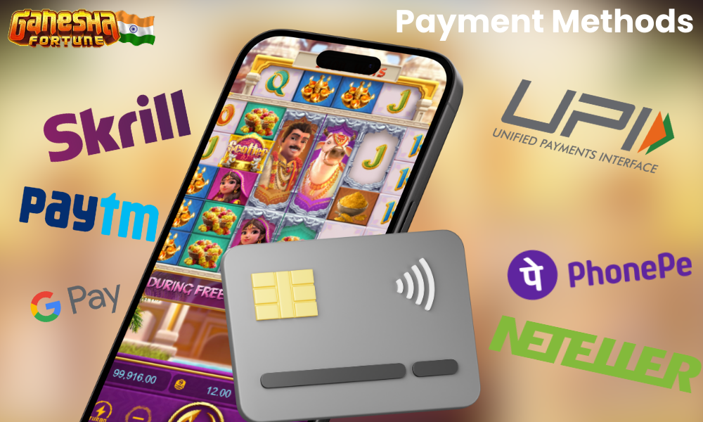 What payment methods are available in India