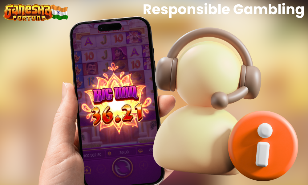 Ganesha Fortune constantly encourages responsible gambling
