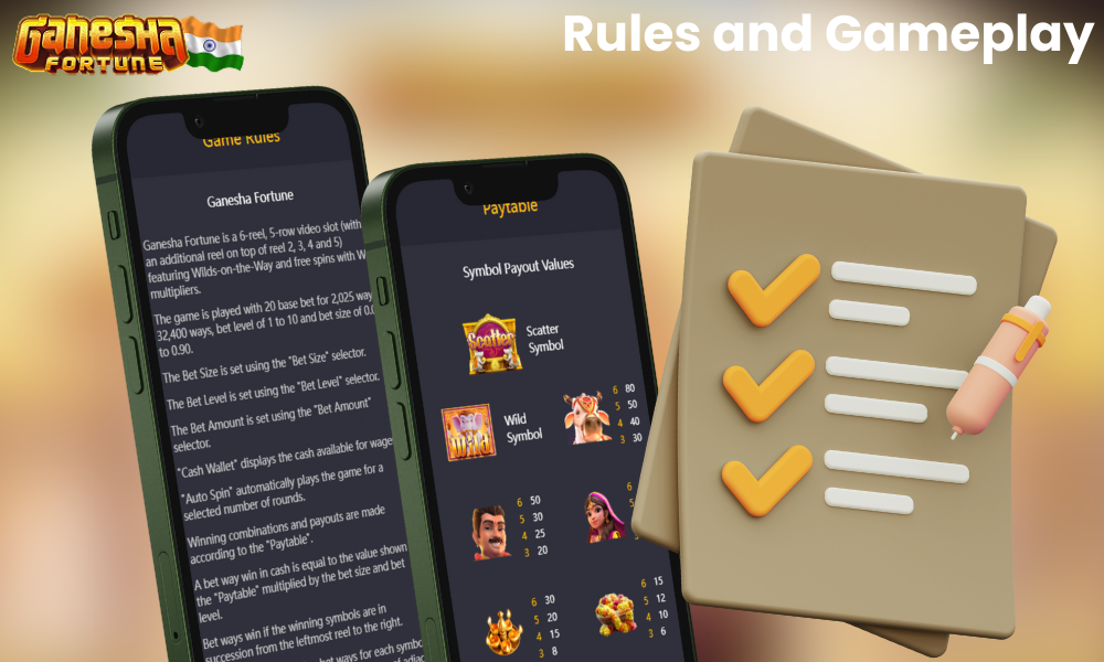 Before starting the game, be sure to read the rules of Ganesha Fortune