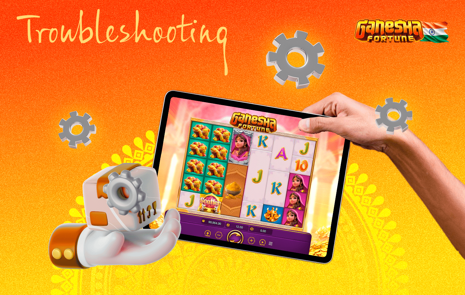 Ganesha Fortune app offers troubleshooting solutions