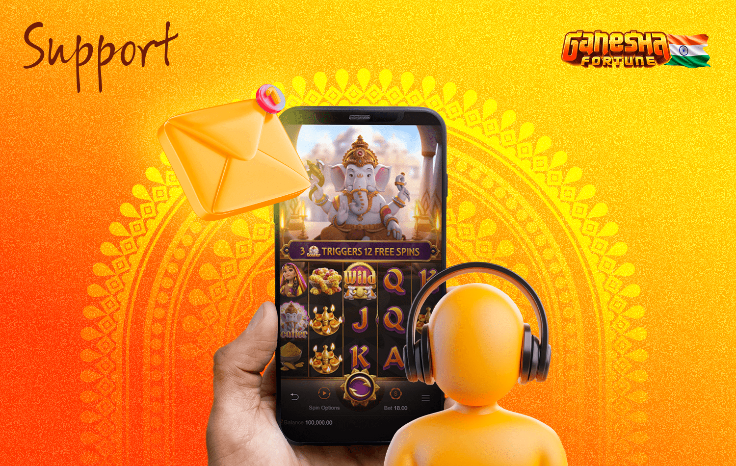 Ganesha Fortune support can always help