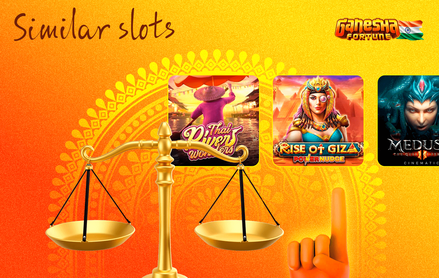 Check out similar slots on Ganesha Fortune